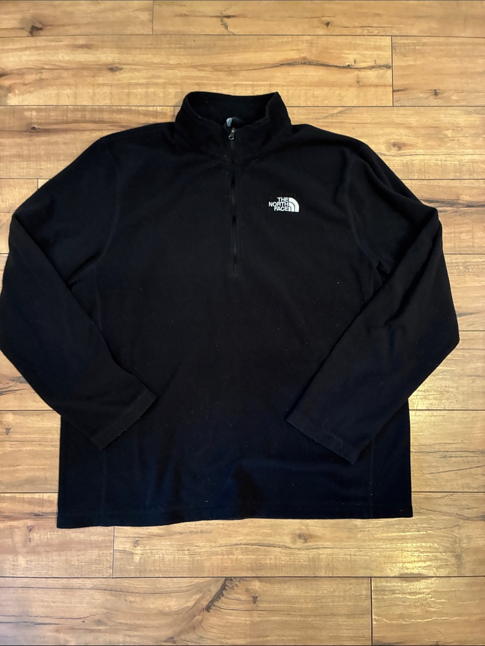 The North Face Black Half-Zip Fleece Pullover